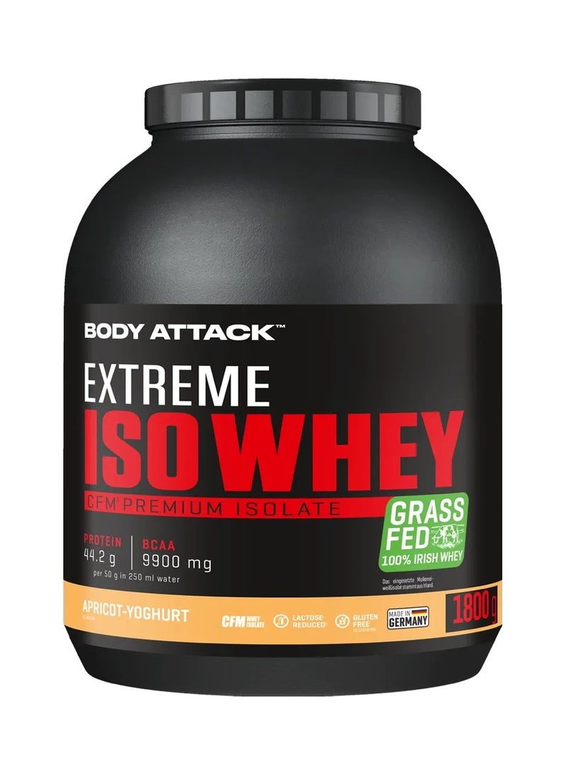 Body Attack Extreme Iso Whey 1.8Kg Apricot Yoghurt - Image 1