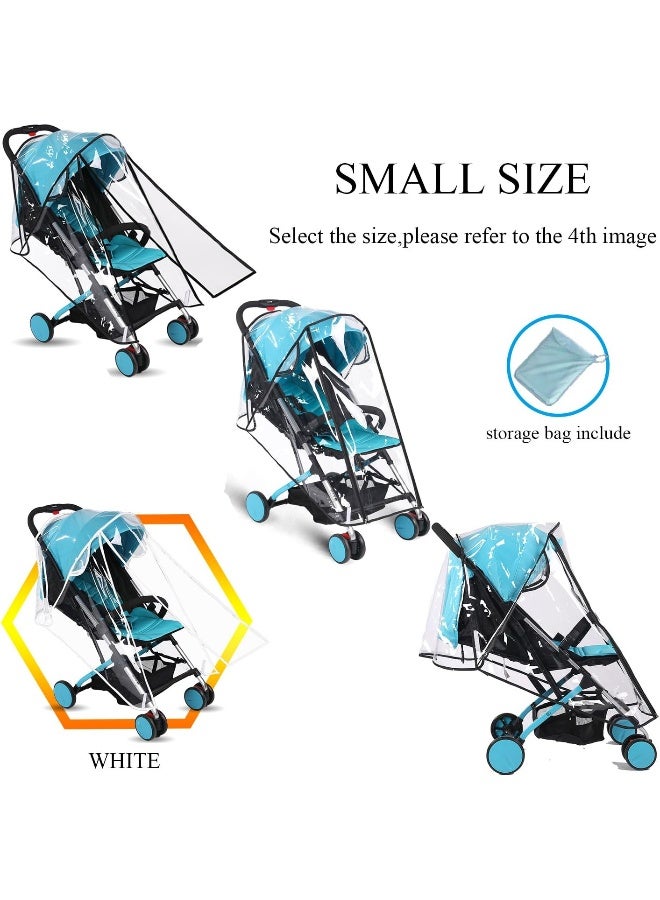 AncBace Baby Stroller Rain Cover Weather Shield Accessories - Image 2
