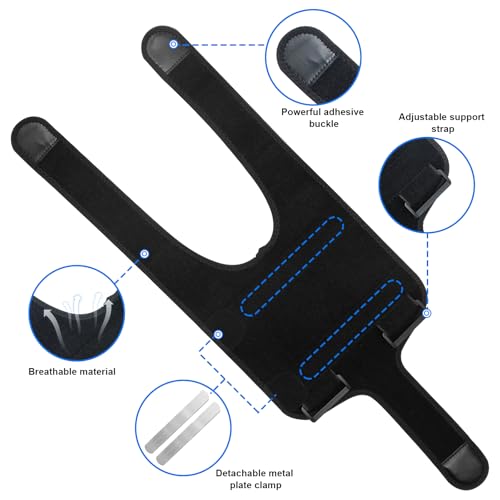 Yasdyri Elbow Brace for Ulnar Nerve Entrapment Splint, Elbow Splint, Cubital Tunnel Brace for Sleeping, Cubital Tunnel Syndrome Adjustable Stabilizer Elbow Support Fits for Men and Women 1 PCS - Image 2