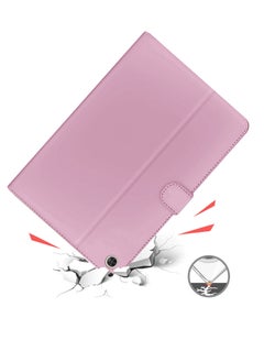 اوميكر حافظة جلدية عالية الجودة مع حامل مغناطيسي لهاتف Huawei MatePad SE 2022 10.4 بوصة وردي فاتح  - Image 4