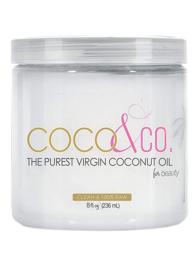 COCO&CO زيت جوز الهند للشعر والبشرة درجة الجمال 100% خام 8 أونصات - Image 2