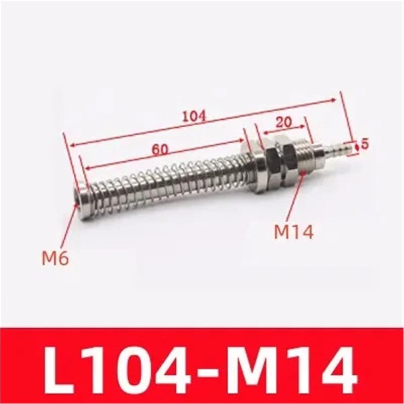 1Pcs Mechanical Hand Parts Sucker Industry ESV/ESS-60GT-G1/4 Special Vacuum Sucker for Unpacking Machine(L104-M14) - Image 2