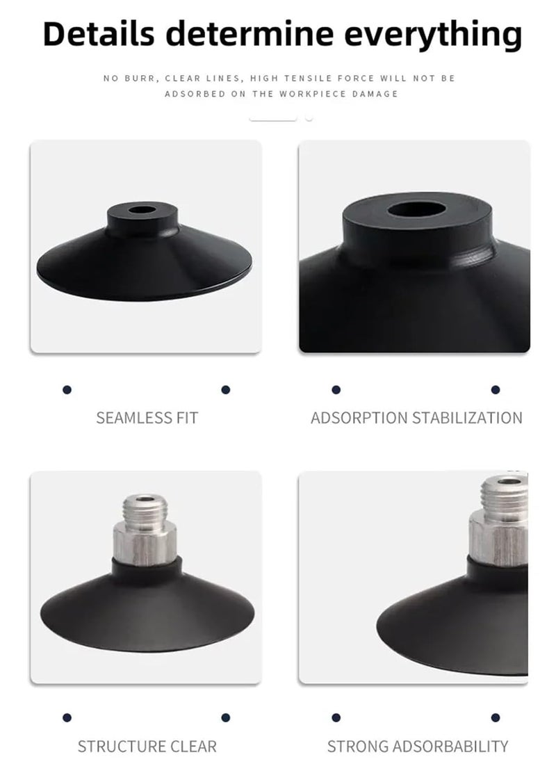 1Pcs Mechanical Hand Parts Sucker Industry ESV/ESS-60GT-G1/4 Special Vacuum Sucker for Unpacking Machine(L104-M14) - Image 4