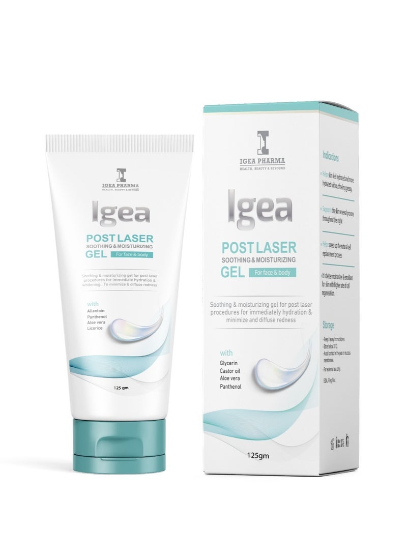 IGEA PHARMA Post-Laser Soothing & Moisturizing Gel  For Face & body | Best  Price Egypt | Cairo, Giza