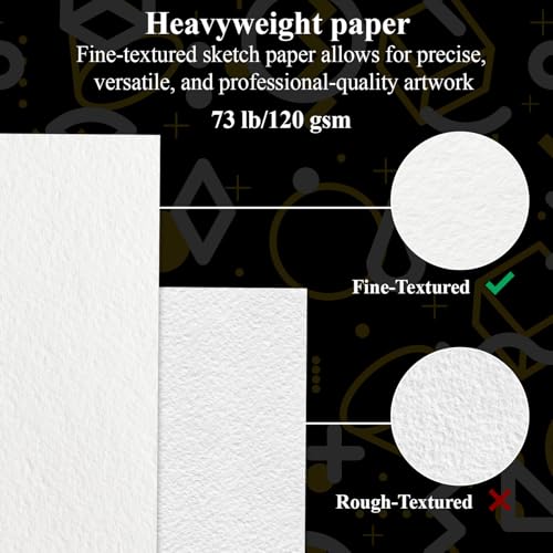 Fuxi دفتر رسم للأطفال، 9" × 12" دفتر رسم للأطفال، 100 ورقة (73lb/120gsm) ورق رسم للأطفال، دفتر رسم حلزوني للأطفال، هدايا عيد الميلاد للأحفاد. - Image 3