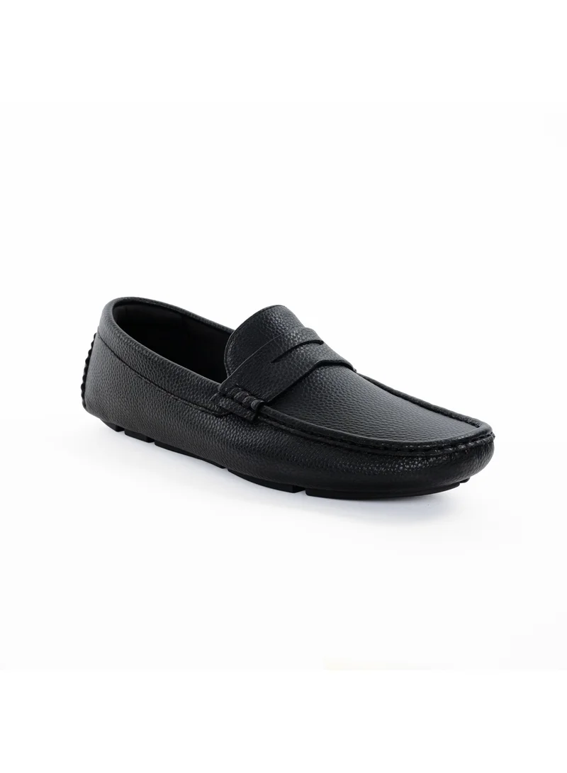 ميلانو Kian Mens Moccasins-Black