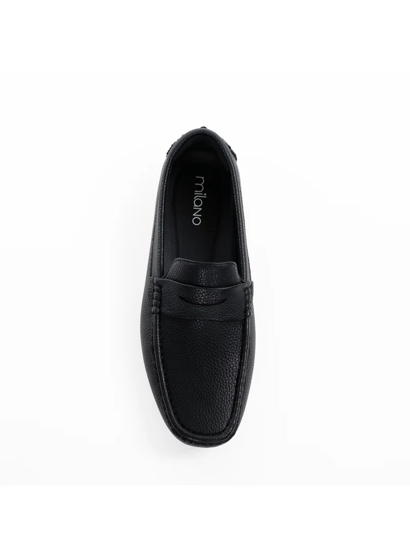 Milano  Kian Mens Moccasins-Black for Men | Best Price UAE