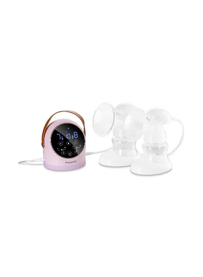 Granzia Doplafeed Double Electric Breast Pump – Independent Dual Suction Control, 3 Modes × 9 Levels, Rechargeable Battery, Night Light, Anti-Backflow System, Touch Panel, 2 Bottles & Carry Bag – 3-Year Warranty - Image 2