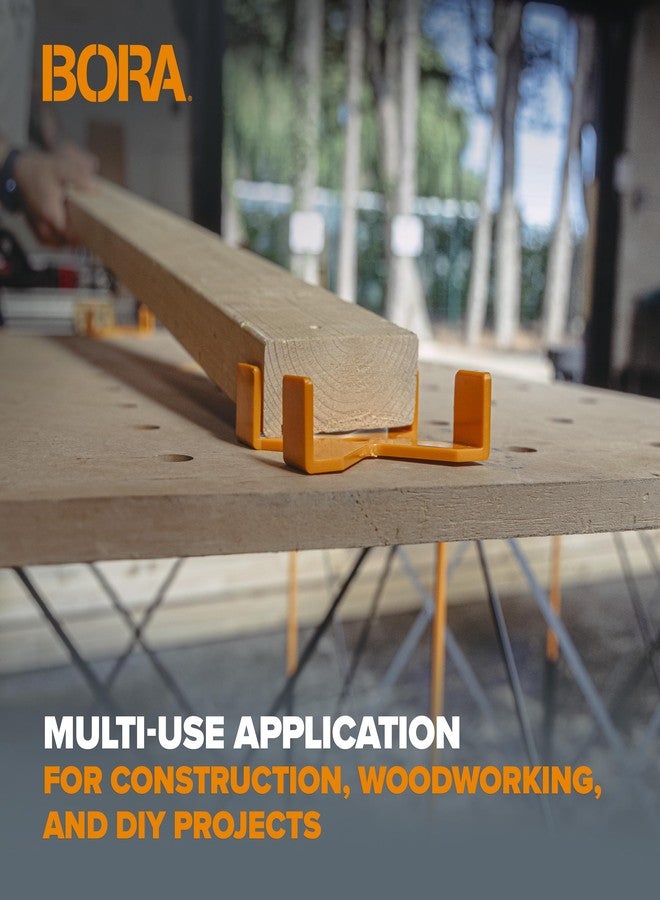 BORA Centipede 2x4 Support Bracket 2-Piece Set For BORA Centipede Work Stands, CA0202 - Image 4