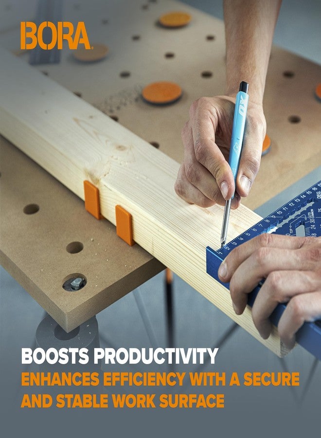 BORA Centipede 2x4 Support Bracket 2-Piece Set For BORA Centipede Work Stands, CA0202 - Image 5