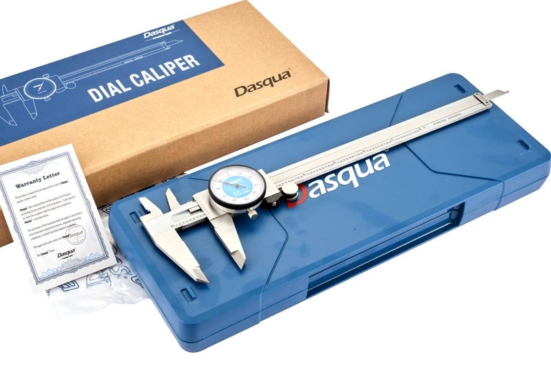 Dasqua 1332-4115 0-8" Machinist Grade Dial Caliper - Image 1