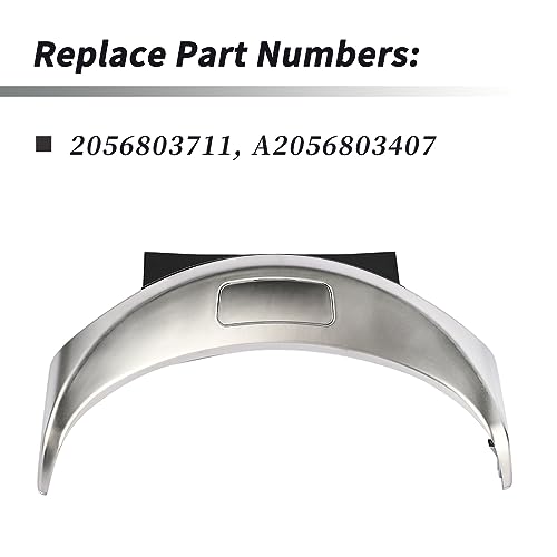 Getfarway غطاء وحدة التحكم الأمامية زر تحرير مسند الذراع Getfarway A2056803407 2056803711 متوافق مع مرسيدس بنز C300 C350E C400 W253 GLC200 2015 2016 2017 2018 2019 2020 - Image 3