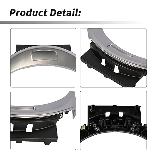 Getfarway غطاء وحدة التحكم الأمامية زر تحرير مسند الذراع Getfarway A2056803407 2056803711 متوافق مع مرسيدس بنز C300 C350E C400 W253 GLC200 2015 2016 2017 2018 2019 2020 - Image 5