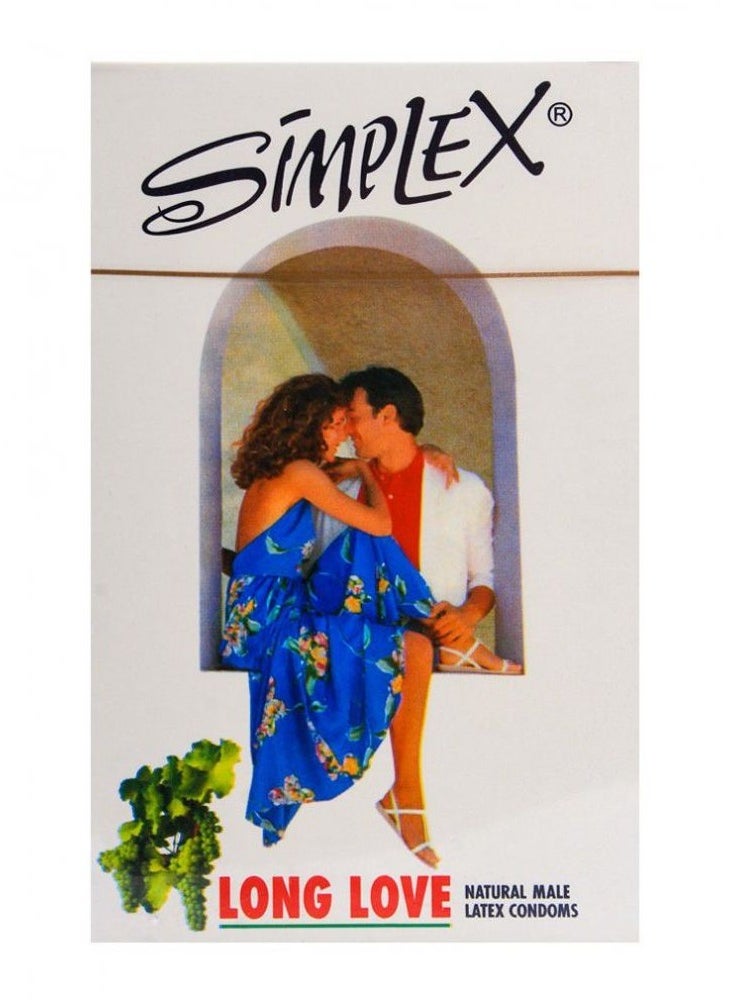 Simplex SIMPLEX Long Love Condoms -4 Packs of 3PCS.  - Image 2