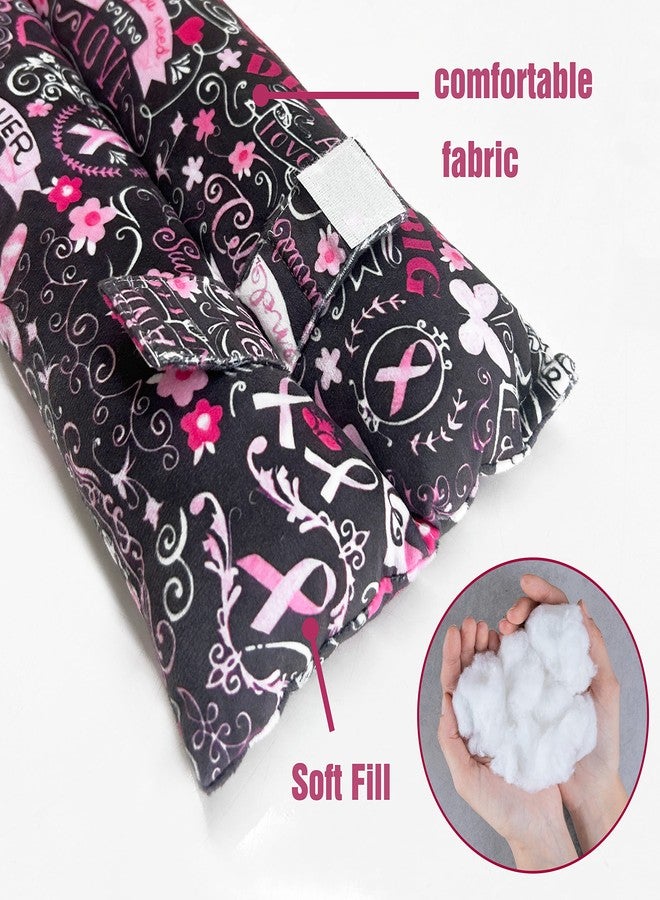 BVOKQUC Mastectomy Pillow,Seatbelt Cushion Post Heart Surgery Seatbelt Pillow,hysterectomy recovery,c section Recovery,chemo port pillow,Pacemaker Seatbelt Protection,Great Breast Cancer Gifts for Women - Image 5