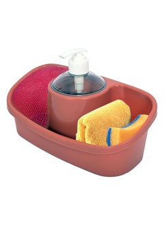 Home Pro Kitchen Sponge Holder With Soap Dispenser Large And Deep Practical And Stylish Sink Organizer Soap Detergent Dispenser Pump Sink Dish Washing Soap Dispenser Multicolor - pzsku/Z208CD30B0CFF19E36A4EZ/45/_/1711452532/3de4e036-7f0e-40dd-8961-8812bb9867a8