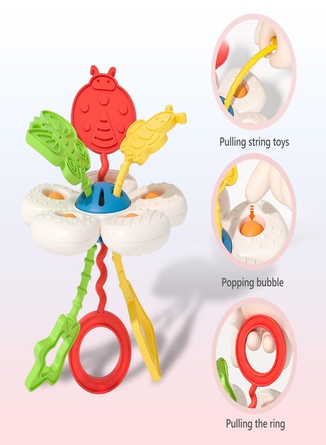 kizh Montessori Toys for Baby Sensory Pull String Development Travel Toys Fidget Educational Learning Activity Gifts for Kids - Image 4