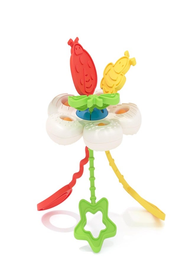 kizh Montessori Toys for Baby Sensory Pull String Development Travel Toys Fidget Educational Learning Activity Gifts for Kids - Image 1