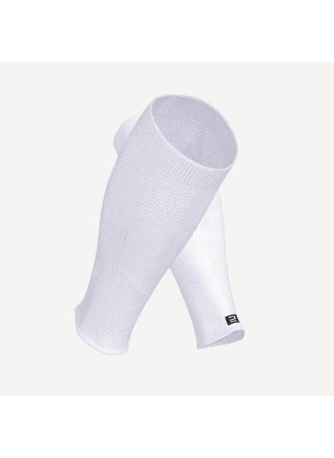 Kiprun KIPRUN 900 running compression sleeves white  - Image 1