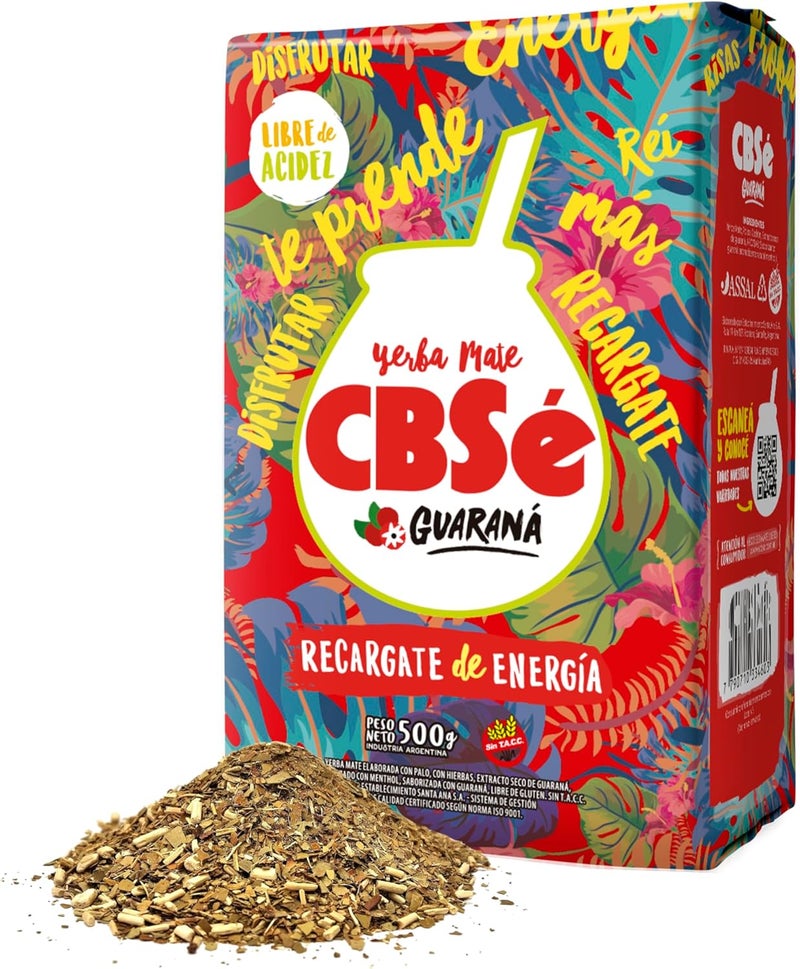 CBSe CBSé Guarana Flavor Yerba Mate - Energy Boost - Image 1