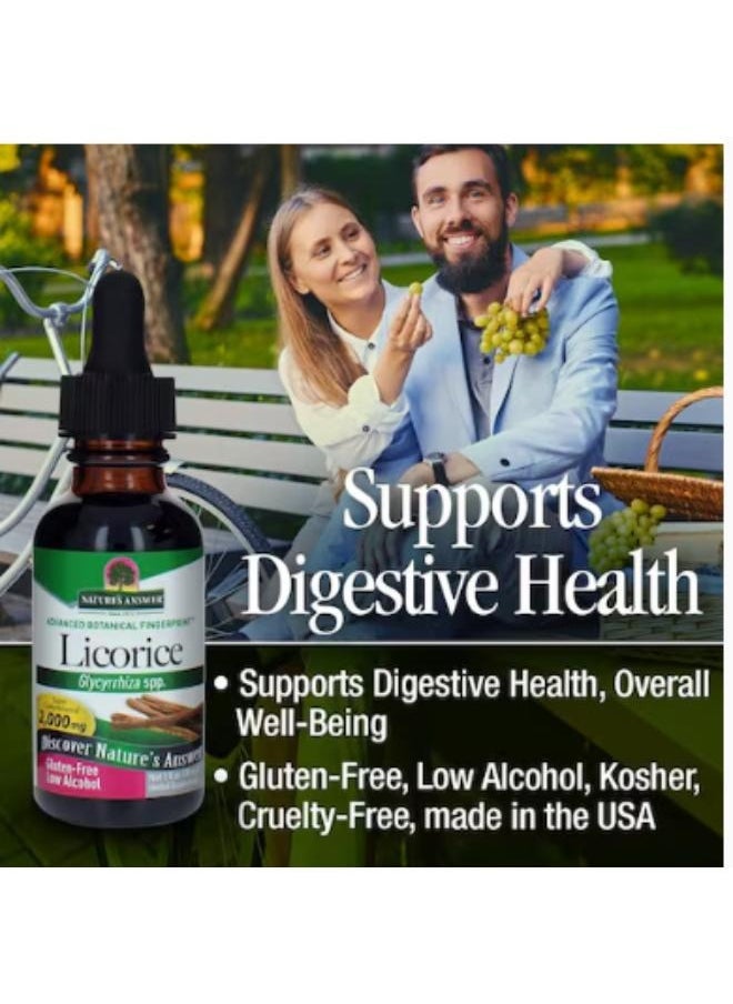 NATURE'S ANSWER Oil extracted from liquorice roots 30 ml  - Image 3