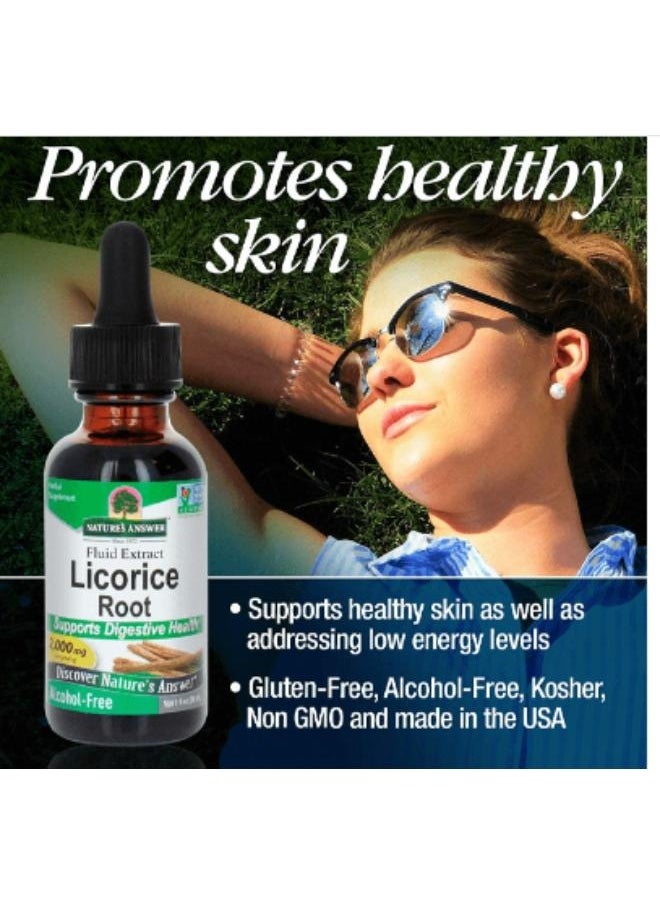 NATURE'S ANSWER Oil extracted from liquorice roots 30 ml  - Image 4