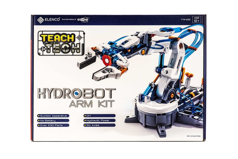 Elenco Teach Tech “Hydrobot Arm Kit”, Hydraulic Kit, STEM Building Toy for Kids 12+ - Image 5