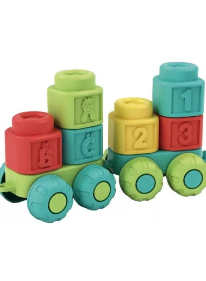 JDLT كتل بناء مطاطية ناعمة JDLT 36 قطعة 6121 - Image 3