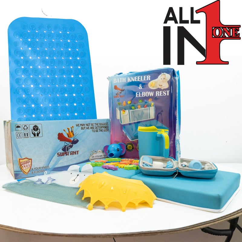 Supa Ant Baby Bath Kneeler and Elbow Rest Pad (Leaf) - Image 1