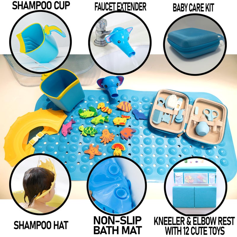 Supa Ant Baby Bath Kneeler and Elbow Rest Pad (Leaf) - Image 4