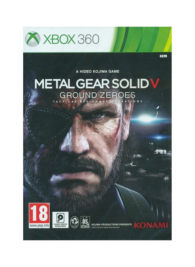 Konami Metal Gear Solid V Ground Zeroes - Adventure - xbox_360
