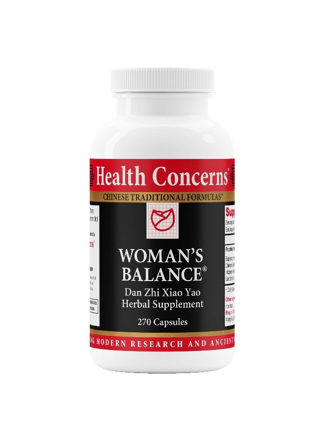 Health Concerns Woman's Balance - Menstruation Support - 270 Capsules - Image 1