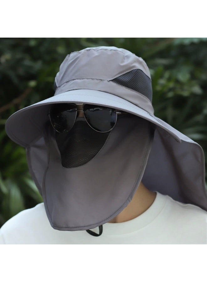 DELGREEN Sun Hats for Men Women Fishing Hat UPF 50+ Breathable Wide Brim Bucket Hats Summer UV - Image 1