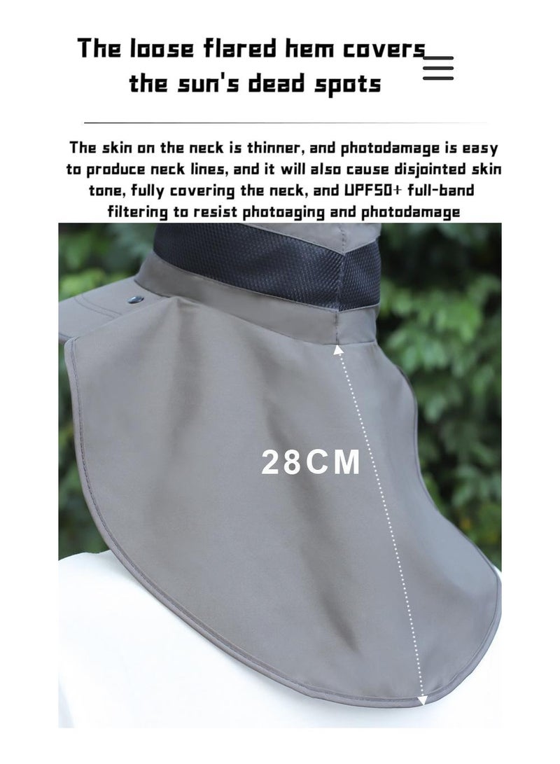 DELGREEN Sun Hats for Men Women Fishing Hat UPF 50+ Breathable Wide Brim Bucket Hats Summer UV - Image 4