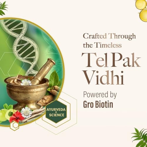 Kesh King Ayurvedic Hair Oil | Herbal Oil with Bhringraj & Amla | Enhance Hair Growth | Reduce Hairfall | Nourishes Scalp | Provides Long & Thick Hair | 10.14 Fl Oz/300ml - Image 3