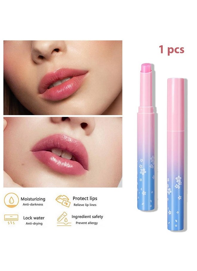 BINGBRUSH Color Changing Lipstickmoisturizer Long Lasting Lip Care Lip Balm Magic Lip Gloss Lip Tint Stain Glossly Makeup Lipstick Set For Women (1Pc A01)  - Image 5
