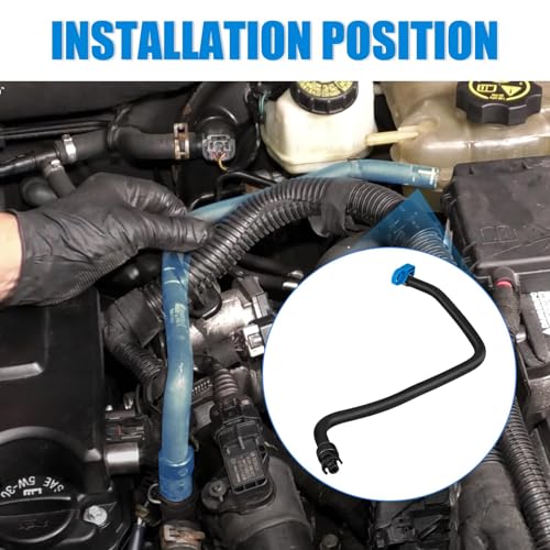 AUTOBABA Engine Coolant Inlet Hose for Radiator Upper Inlet Coolant Hose Compatible with 2011-2015 Chevrolet Cruze 1.4L, 2016 Chevy Cruze Limited Replace for 13251447 13408385 - Image 5