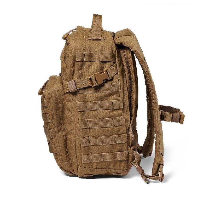 5.11 Tactical Backpack, RUSH 12 2.0 Military Survival Molle Back Pack with Laptop Compartment, Small, 24L, Kangaroo, Style 56561ABR - Image 5