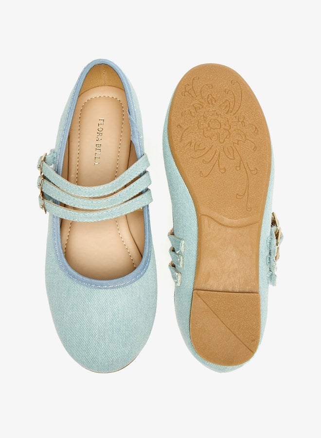 فلورا بيلا من شو إكسبرس باليرينا بناتي كاجوال سهلة الارتداء دائرية - Image 4