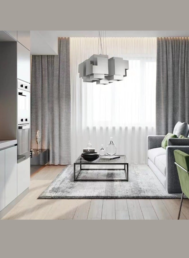 MAAC HOME MAAC Home Leschenaultia - Geometrical Ceiling  LampsModern Decorative Stylish Elegant Contemporary Minimalist Chandelier for Home Decor and Illumination, Energy Efficient  - Image 3