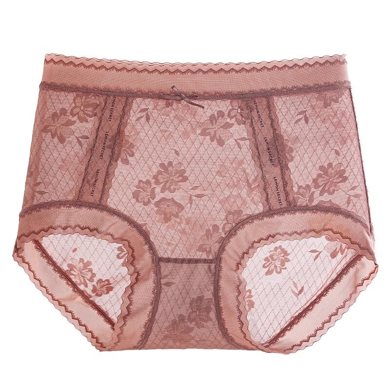 JD Jing Zao MiiOW Lace Underwear, Women's Sexy Pure Desire, 2025 New Mulberry Silk Antibacterial Crotch, Uric Acid-Free Seamless Mid-Rise Women's Triangle Panties - Image 5