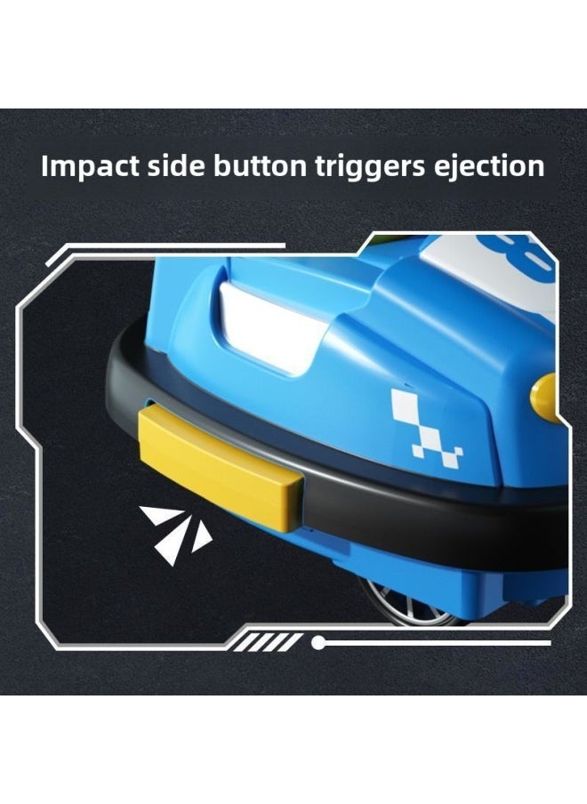 Generic [Direct Supply] Multi-player Battle Automatic Demonstration Remote Control Car Parent-child Interactive Bumper Car Toy Electric Remote Control-Color:Battle Ejection Kart Racing [light And Music Model]  - Image 4