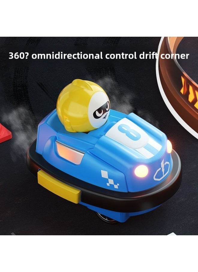 Generic [Direct Supply] Multi-player Battle Automatic Demonstration Remote Control Car Parent-child Interactive Bumper Car Toy Electric Remote Control-Color:Battle Ejection Kart Racing [light And Music Model]  - Image 3