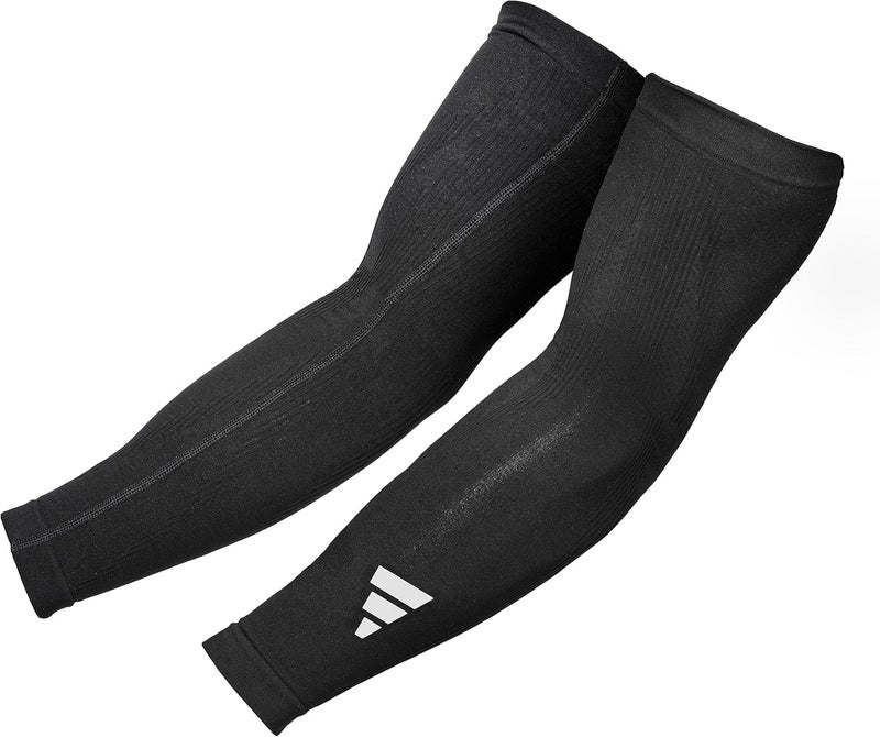 Adidas أكمام ضغط تدريب للبالغين من أديداس للجنسين - أسود - L/XL - Image 1
