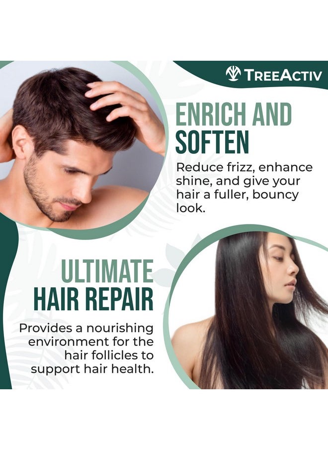 TreeActiv Hair Growth Daily Nourishing Spray 8 Oz Hair Growth For Women And Men Biotin Spray For Hair Growth Hair Growth Spray For Fuller Hair Hair Growth Product With Argan Oil 2000+ Sprays  - Image 5