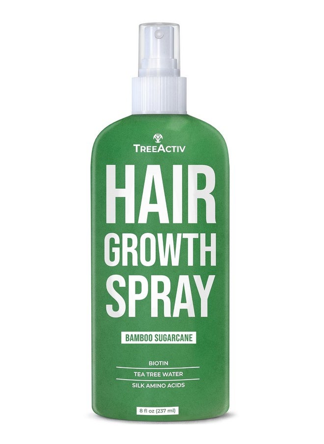 TreeActiv Hair Growth Daily Nourishing Spray 8 Oz Hair Growth For Women And Men Biotin Spray For Hair Growth Hair Growth Spray For Fuller Hair Hair Growth Product With Argan Oil 2000+ Sprays  - Image 2