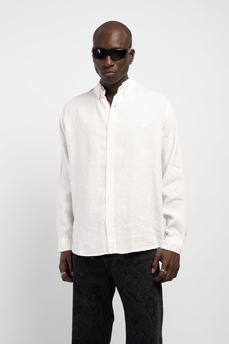 Catch C Detailed Linen Shirt - Image 2