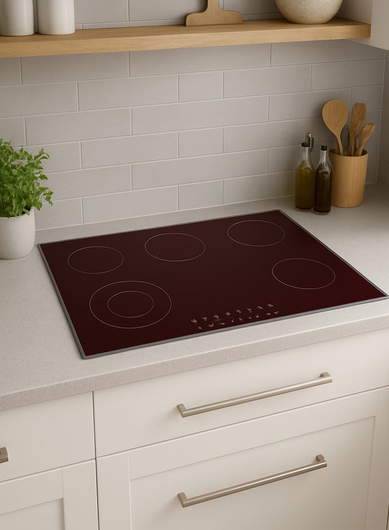 kitchen Line 5-burner electric stove - ceramic - touch - Italian - VT05-KLVE90TC - Image 4