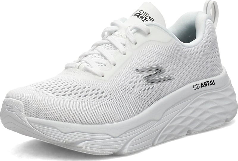 Skechers Women's Max Cushioning Elite-Destination Point Running Shoes, White, 7 - Image 1