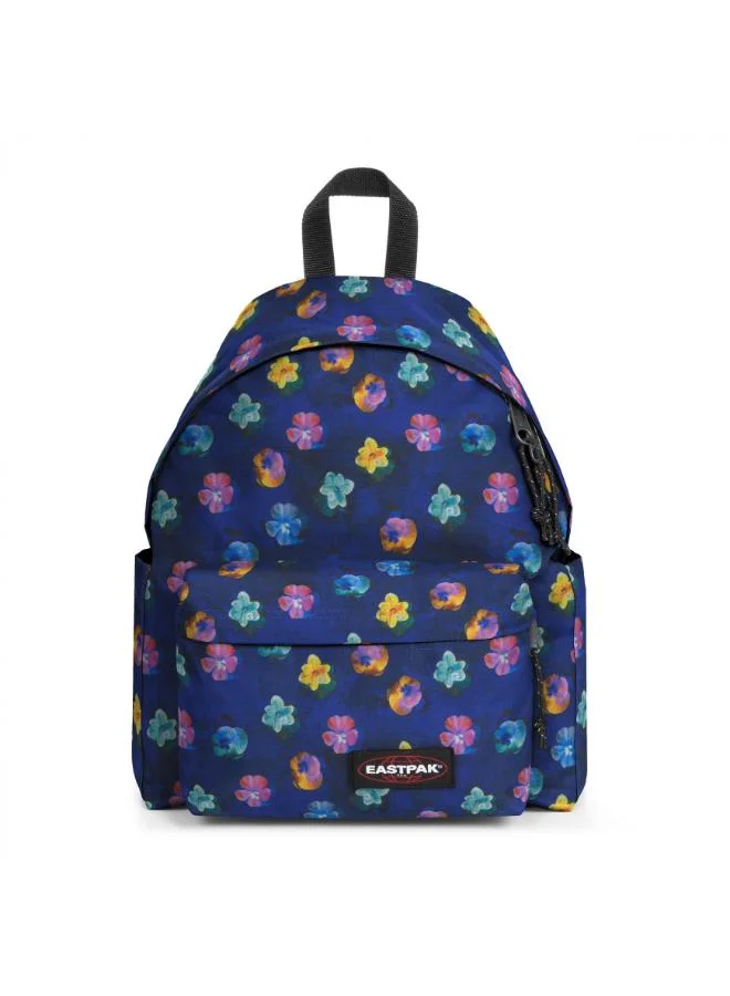 ايستباك Day Pak'R Flowerblur Navy Medium backpack with bottle holder and laptop sleeve - EK0A5BG42O41